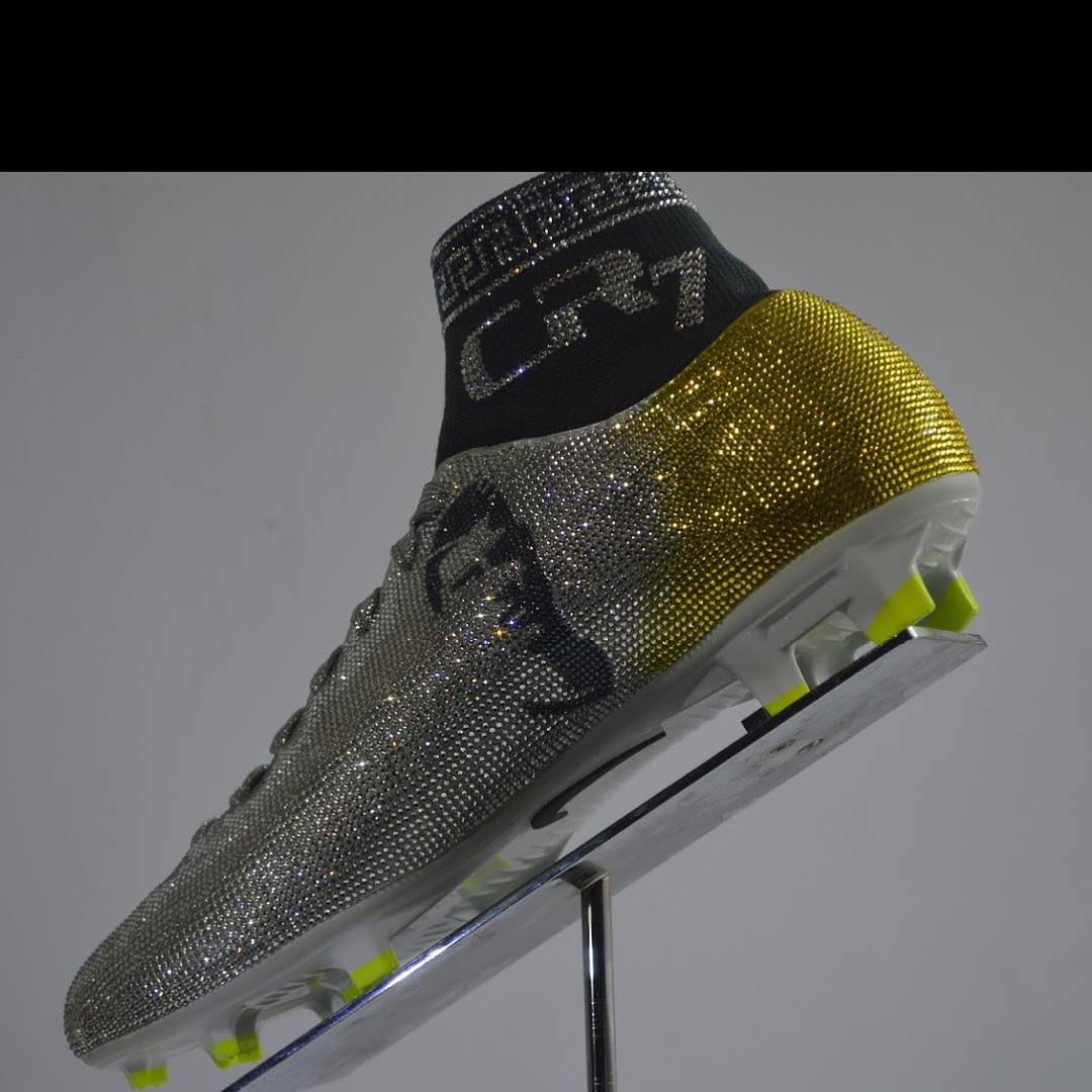Ronaldo diamond boots best sale